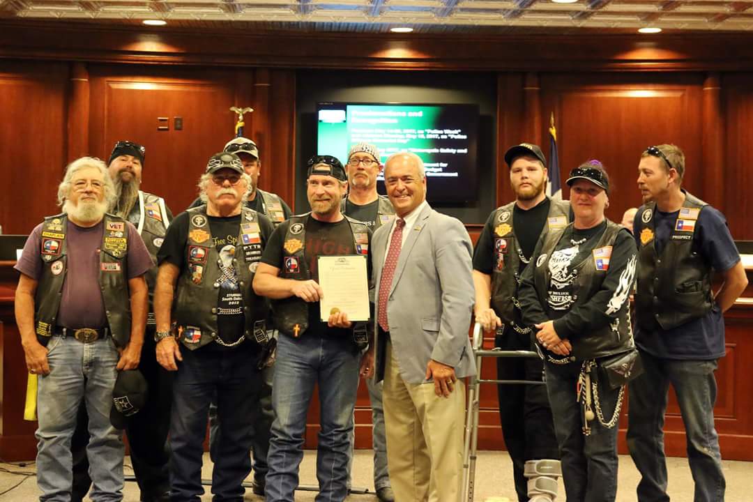 May Declared Motorcycle Safety And Awareness Month In Granbury