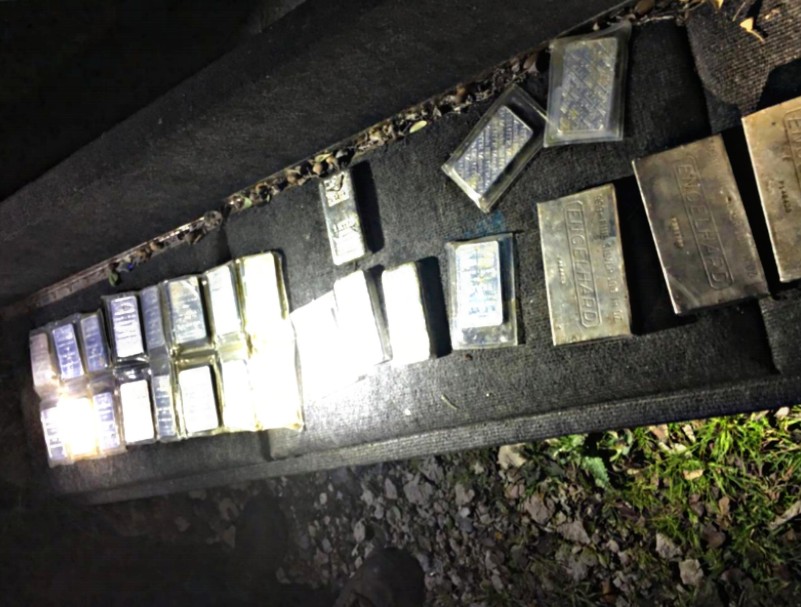 Investigators and Deputies Go Treasure  Hunting for Stolen Silver