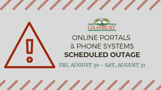 Scheduled Outage for City Online Portals, Phone Systems