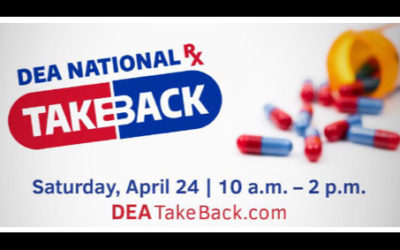 Drug Take Back Planned in April