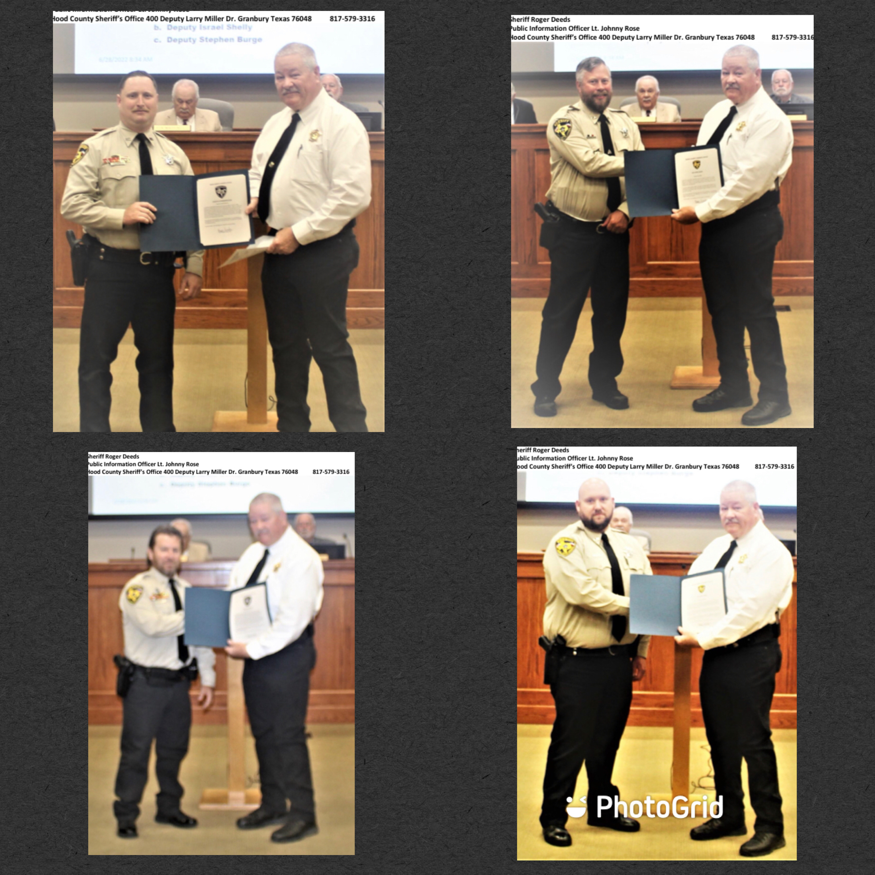 Several Officers Receive Lifesaving Awards